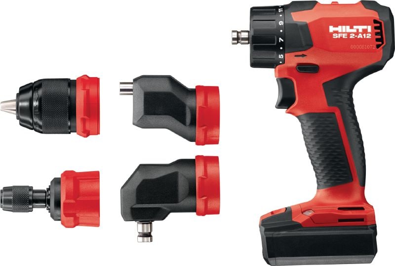 Visseuse-perceuse à têtes multiples SFE 2-A12 - Visseuses-perceuses sans fil  - Hilti Suisse