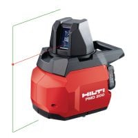 Strumento di layout per cantiere PDM 200 Laser layout 2D intuitivo per marcare facilmente le posizioni delle guide per cartongesso e le geometrie complesse in ambienti interni