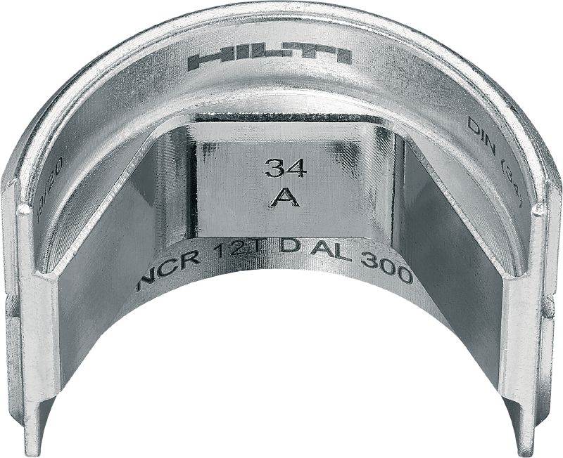 Matrices DIN 12T pour l'aluminium Matrices 12 tonnes certifiées DIN pour cosses et connecteurs jusqu'à 300 mm²