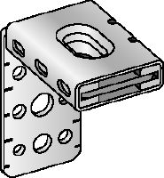 Support de ventilation MVA-LC Console pour gaine de ventilation galvanisée pour la fixation ou la suspension des conduits de ventilation