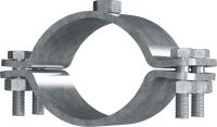 Collier de serrage pour point fixe MFP-F Attache pour tubes de point fixe galvanisée à chaud (GAC) de haute qualité pour une performance maximale dans les applications de tubage pour charges lourdes