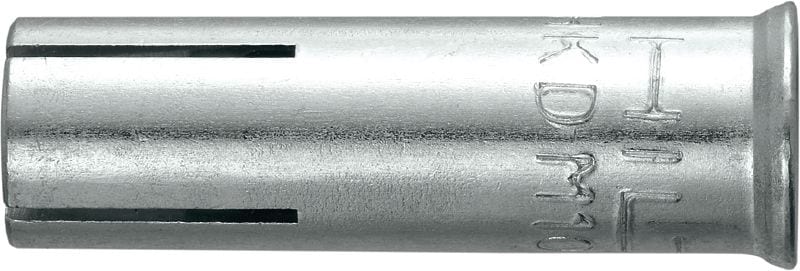 Tassello compatto HKD (sistema metrico) Tassello compatto dalle alte prestazioni in acciaio al carbonio con filettatura metrica e set di attrezzi