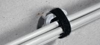 Support de collier de serrage X-UCT MX Étrier attache-câble/conduit en plastique à utiliser avec les cloueurs BX et GX Applications 5