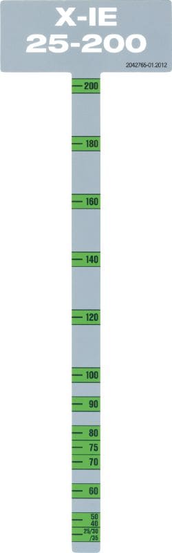 Chiodo per materiale isolante X-IE 6 Chiodi per materiale isolante per il fissaggio di pannelli rivestiti di lana minerale, EPS, XPS, PIR, PUR, lana di legno e fibrocemento su cemento morbido e duro, muratura e acciaio