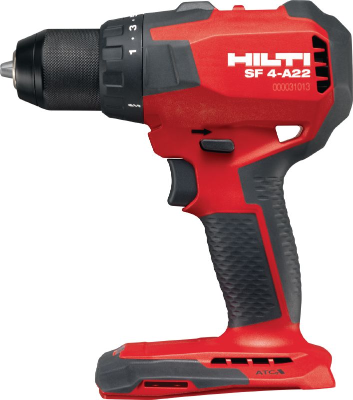 Visseuse-perceuse sans fil SF 4-A22 Visseuse de 22 V sans fil compacte avec moteur sans balai pour de très hautes performances lors des tâches faciles à réaliser ou dans les endroits difficiles d’accès