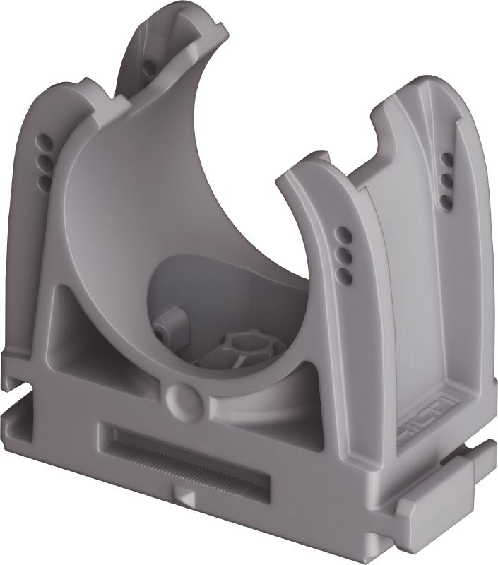 Fermacavo X-EKS MX (02) Fermacavo ottimizzato per i chiodi fascicolati e compatibile con un'ampia gamma di metodi di fissaggio e materiali di base