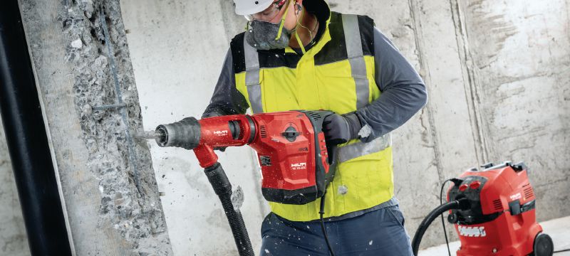 Bohrhammer TE 70-ATC/AVR Sehr leistungsstarker Bohrhammer SDS Max (TE-Y) für schwere Bohr- und Meisselarbeiten in Beton Anwendungen 1