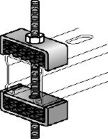 Kit d'insonorisation MAC-P33 Kit d'insonorisation galvanisé pour les rails entretoises MQ