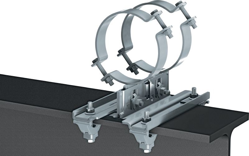 Jauge de connecteur de glissière pour poutre en acier MP-PS Connecteurs de poutre pour fixer des sabots de tubage MP-PS à des poutres en acier