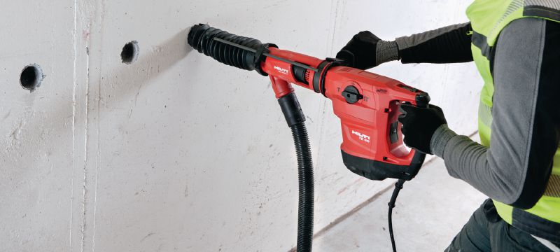 Perforatore TE 60-AVR Perforatore SDS Max (TE-Y)versatile e potente per la foratura e scalpellatura intensiva nel calcestruzzo, con Active Vibration Reduction (AVR) Applicazioni 1