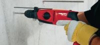 Bohrhammer TE 2-M Kompakter SDS Plus (TE-C) Bohrhammer mit drei Funktionen – für Hammerbohren und Bohren ohne Schlag Anwendungen 1