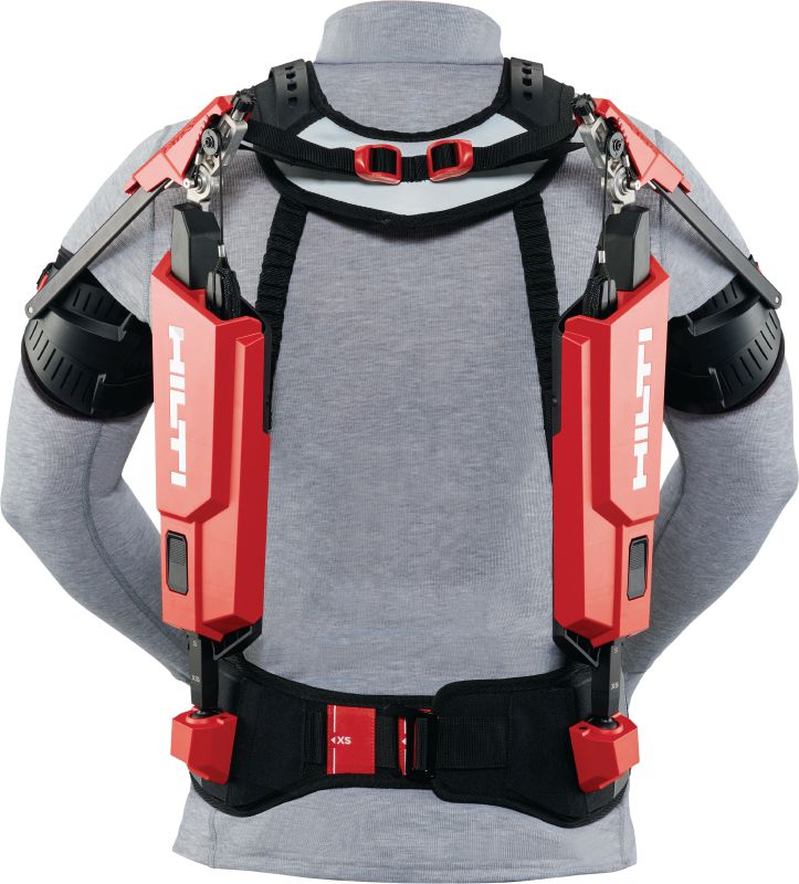 EXO-S Schulter-Exoskelett Tragbares Exoskelett für Bauarbeiten, für weniger Ermüdung im Schulter- und Nackenbereich bei Arbeiten oberhalb der Schulterhöhe