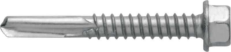 Vis autoperceuses pour métal S-MD05SS Vis autoperceuse (acier inoxydable A4) sans rondelle pour les fixations de métal sur métal d'épaisseur élevée (jusqu'à 15 mm)