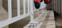 Schraubanker HUS3-C 8/10 Schraubanker mit Senkkopf für Höchstleistungen (Kohlenstoffstahl) Anwendungen 1