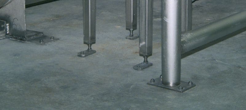 HSA-R2 Tassello a battere metallico dalle alte prestazioni per carichi statici e sismici quotidiani in calcestruzzo non fessurato (acciaio inox A2) Applicazioni 1