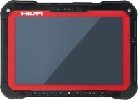 Tablette d’implantation PLC 600 Contrôleur d’outil d’implantation avec puissance de calcul rapide et écran 10”, pour surveillance sur chantier, arpentage et implantation BIM-to-Field à l’aide de tous les outils d’implantation avancés Hilti