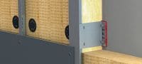 Mensola FOX VI L Mensola versatile da parete per installare sottostrutture di facciata rainscreen Applicazioni 7