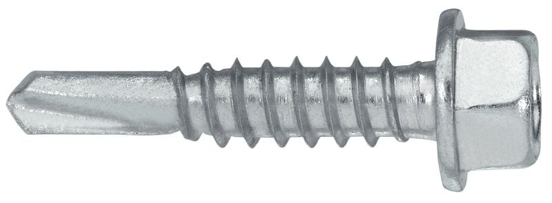 S-MD 03 Z Vite autoperforante (acciaio al carbonio zincato) senza rondella per fissaggi di metallo su metallo di medio spessore (fino a 6 mm)