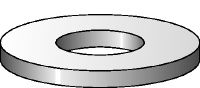 Rondelle plate GAC ISO 7089 Rondelle plate galvanisée à chaud (GAC) correspondant à ISO 7089
