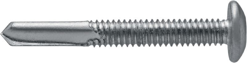 Metallbau-Selbstbohrschrauben S-MD 05 PS Selbstbohrschraube mit Linsenkopf (A2 Edelstahl) ohne Unterlegscheibe für dicke Metall-Metall-Befestigungen (bis 15 mm)