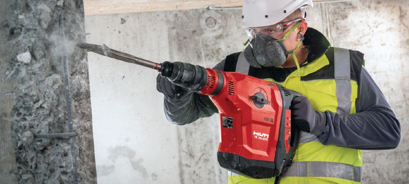 Bohrhammer TE 70-ATC/AVR Sehr leistungsstarker Bohrhammer SDS Max (TE-Y) für schwere Bohr- und Meisselarbeiten in Beton Anwendungen 1