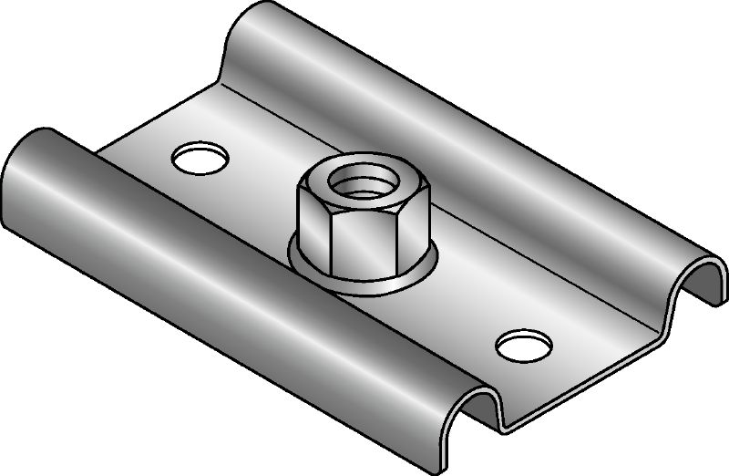 Platine de point fixe MFP-GP-F Platine galvanisée à chaud (GAC) de haute qualité pour les applications de point fixe pour charges légères (métrique)