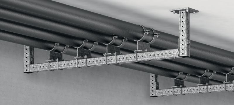 MIC-UH Verbinder Feuerverzinkter Standard-Verbinder zur Befestigung von MI Montageträgern aneinander Anwendungen 1
