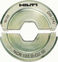 Matrices DIN 12T pour le cuivre Matrices 12 tonnes certifiées DIN pour cosses et connecteurs en cuivre jusqu'à 300 mm²