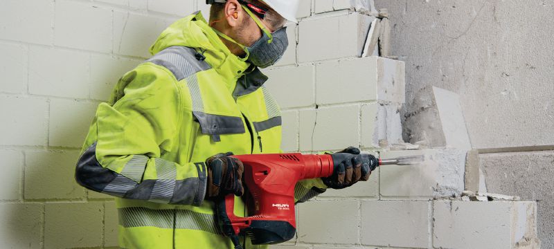 Burineur TE 500 SDS Burineur robuste de démolition SDS Max (TE-Y) pour les travaux légers de burinage dans le béton et la maçonnerie Applications 1