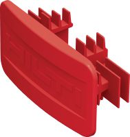 Capuchon d'extrémité d'entretoise MT-EC-30 Capuchon de protection pour les extrémités de canaux d'entretoise MT-30
