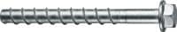 Schraubanker HUS4-H 8/10/12/14/16 Schraubanker (Kohlenstoffstahl, Sechskantkopf) der Ultimate-Leistungsklasse für schnelle und wirtschaftliche Befestigungen in Beton