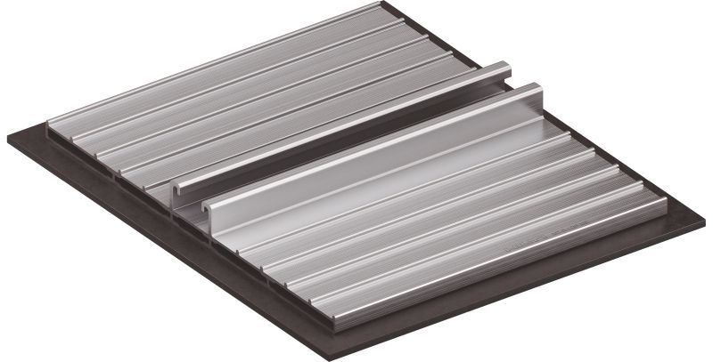 Piastra di distribuzione carico MT-B-LDP ME Piastra di ripartizione dei carichi media per l'installazione su tetti piani di unità per condotti e dispositivi di ventilazione