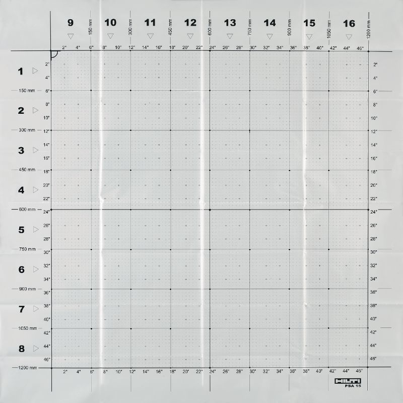 Trame de mesure PSA 14 