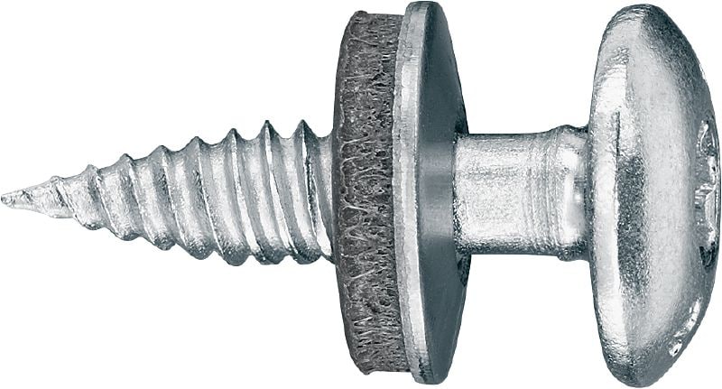 Vis autoperceuses pour tôle S-MS 31PS Vis autoperceuse (en acier inoxydable A2) avec rondelle pour une fixation sans copeaux de tôles fines (jusqu'à 2 x 1,0 mm)