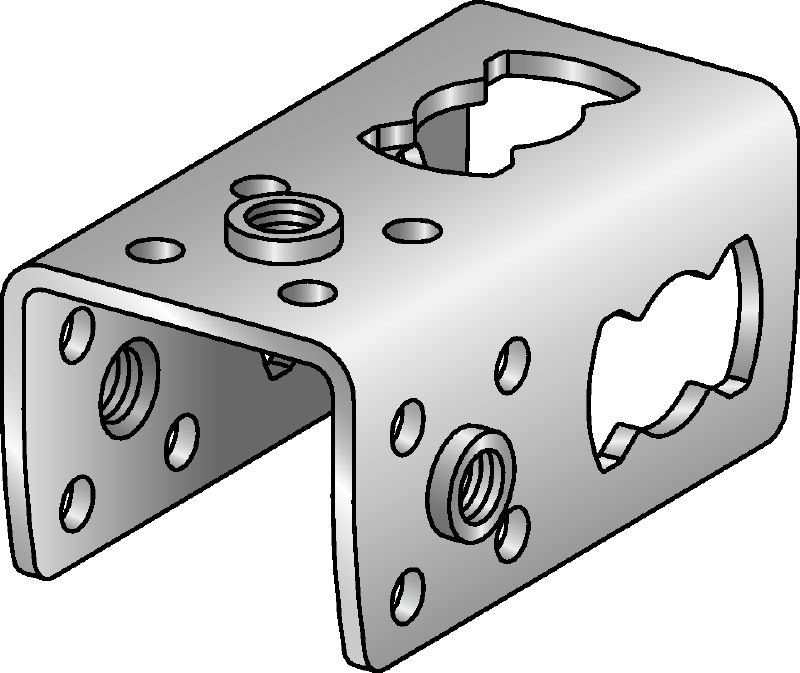 Collegamenti MQ3D-F Elementi di assemblaggio zincati a caldo (HDG) per strutture tridimensionali in sito