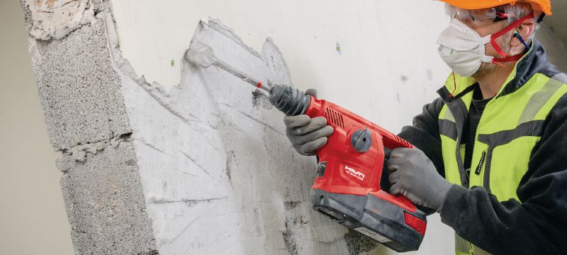 Burineur TE 300-A36 SDS Plus Burineur sans fil SDS Plus (TE-C) léger pour les corrections de surface sur le béton et la maçonnerie Applications 1