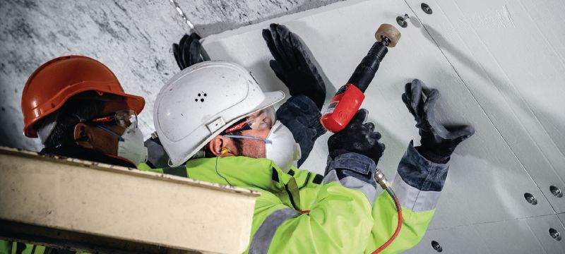 HFB-HCR Bolzenanker Hochleistungskeilanker mit hohem Korrosionsschutz zur Befestigung von Brandschutzplatten an Beton Anwendungen 1