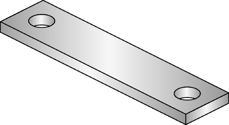MIC-PS/MIC-PSP Collegamento zincato a caldo (HDG) per il fissaggio dei supporti a collare alle travi MI in applicazioni per carichi pesanti con espansione