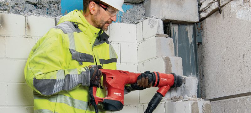 Burineur TE 500 SDS Burineur robuste de démolition SDS Max (TE-Y) pour les travaux légers de burinage dans le béton et la maçonnerie Applications 1