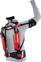 Exosquelette d'épaule EXO-S Exosquelette de construction portable qui aide à soulager la fatigue des épaules et du cou lors du travail au-dessus du niveau des épaules, pour un tour de biceps jusqu'à 40 cm (16 po)