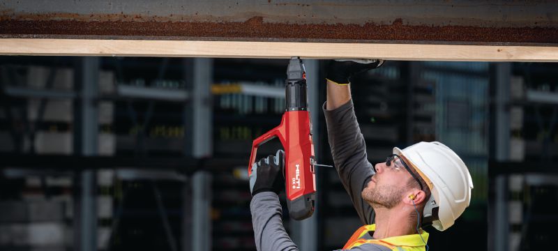 Bolzensetzgerät-Kit DX 6 Vollautomatisches pulverbetriebenes Bolzensetzgerät – Kit für Wände und Schalungen Anwendungen 1