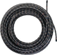 Filo diamantato sinterizzato SI SPX-M/H (calcestruzzo) Filo diamantato di alta qualità progettato per un'elevata velocità e una lunga durata in tutti i tipi di calcestruzzo e ghisa (seghe a filo da 15-30 kW)