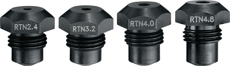 Naso d'utensile RT 6 RN (4) set 