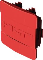 Capuchon de protection MQZ-E Capuchon pour rails pour recouvrir les extrémités des rails entretoises Hilti MQ