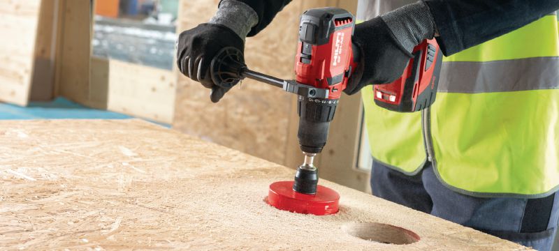 SF 6H-A22 (02) Trapano a percussione cordless da 22V con ATC e frizione elettronica per utilizzo universale su legno, metallo, muratura e altri materiali Applicazioni 1