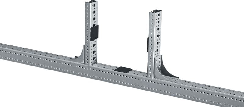 Piastra otturatore MT-SP OC Interfaccia a bassa frizione universale per l'utilizzo tra tubi e travi MT con temperatura e resistenza UV aumentate