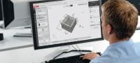 Bemessung von Befestigungen mit PROFIS Engineering Suite Cloudbasierte Bemessungs-Software von Beton-Stahl- und Beton-Beton-Verbindungen unter Berücksichtigung verschiedener Normen und Zulassungen Anwendungen 1