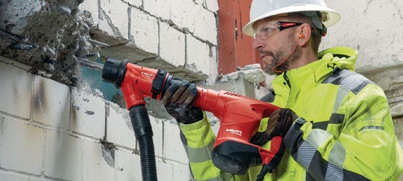 Burineur TE 500 SDS Burineur robuste de démolition SDS Max (TE-Y) pour les travaux légers de burinage dans le béton et la maçonnerie Applications 1