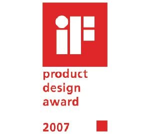                Dieses Produkt wurde mit dem IF Design Award ausgezeichnet.            