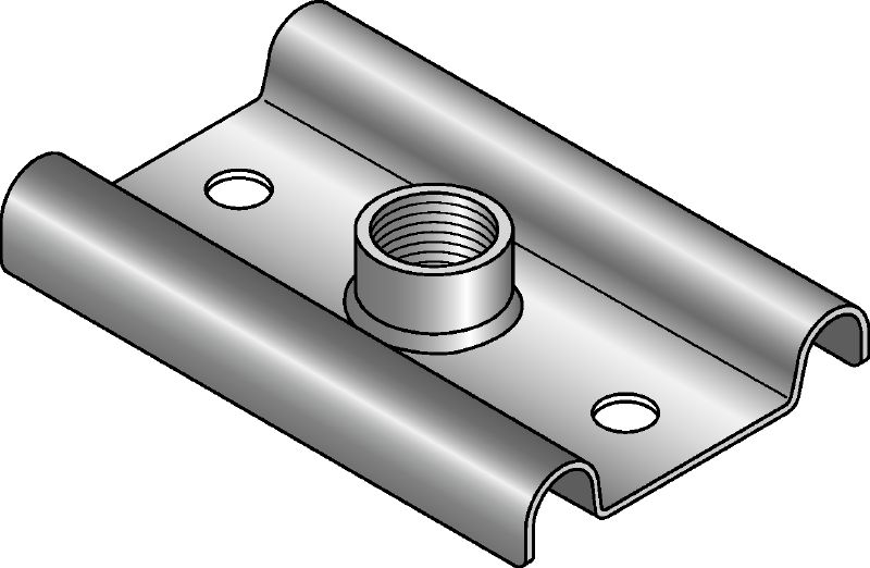 Piastra base per punto fisso MFP-GP-R Piastra base in acciaio inossidabile di alta qualità per applicazioni a punto fisso con carichi leggeri (sistema imperiale)